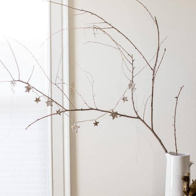Tiny Crochet Star Garland Kit