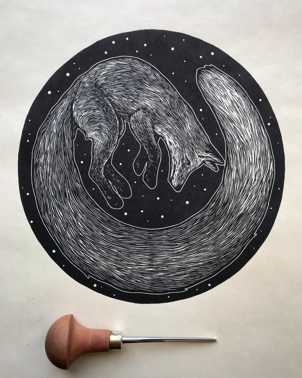 Linocut Prints by Jason Limberg