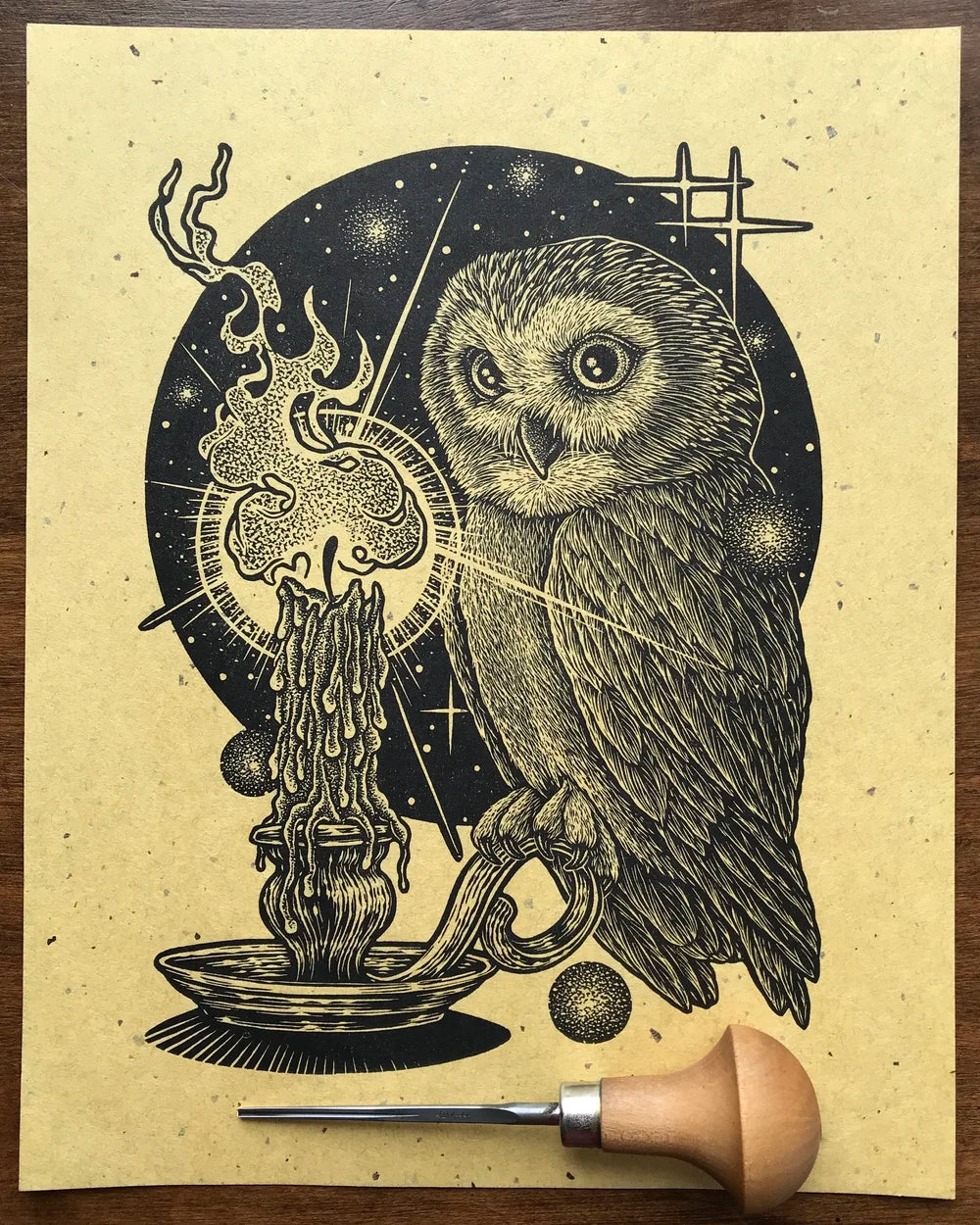 Linocut Prints by Jason Limberg