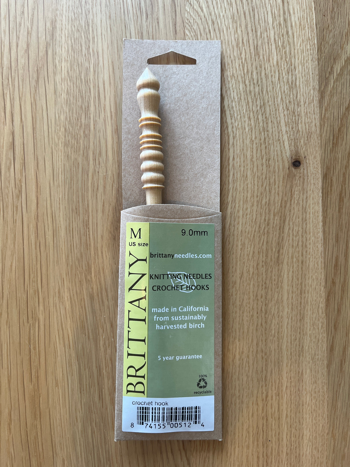 Brittany Birch Crochet Hook