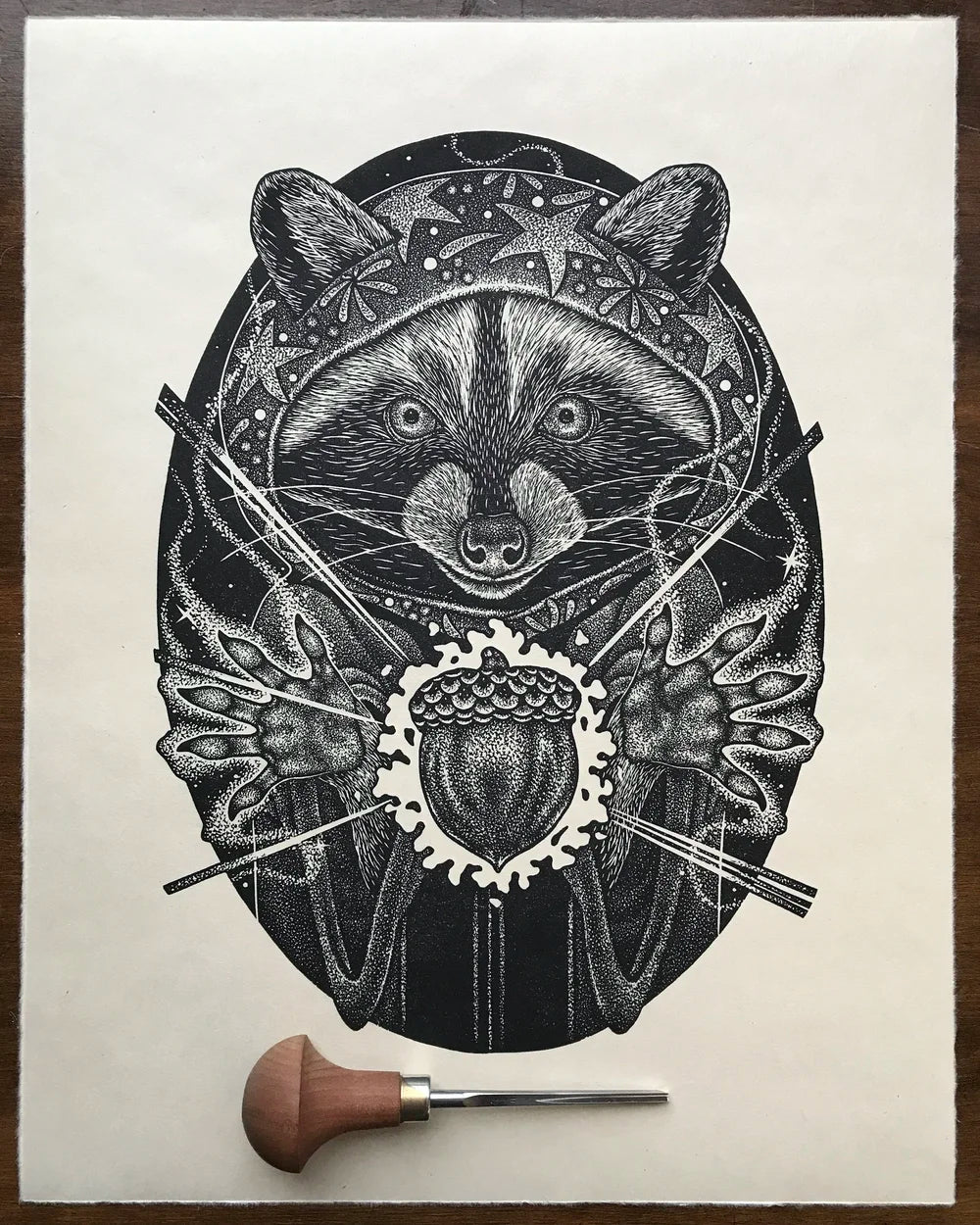Linocut Prints by Jason Limberg