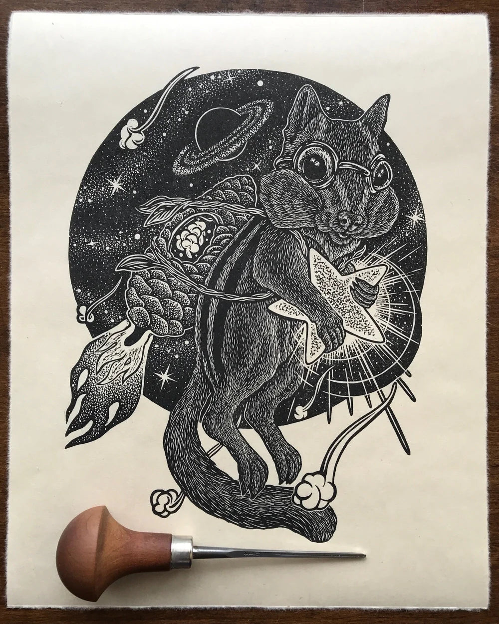 Linocut Prints by Jason Limberg