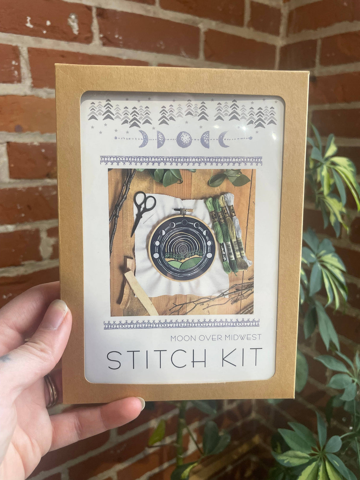 Moon Over Midwest Embroidery Kit