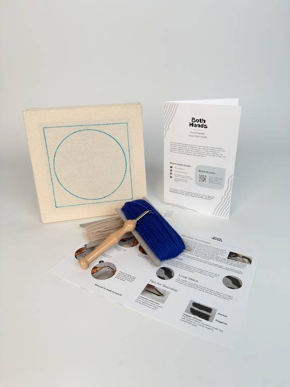 Spotted Punch Needle Kit