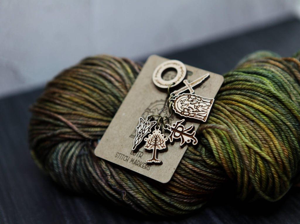 LOTR Tolkien Knitting Stitch Markers