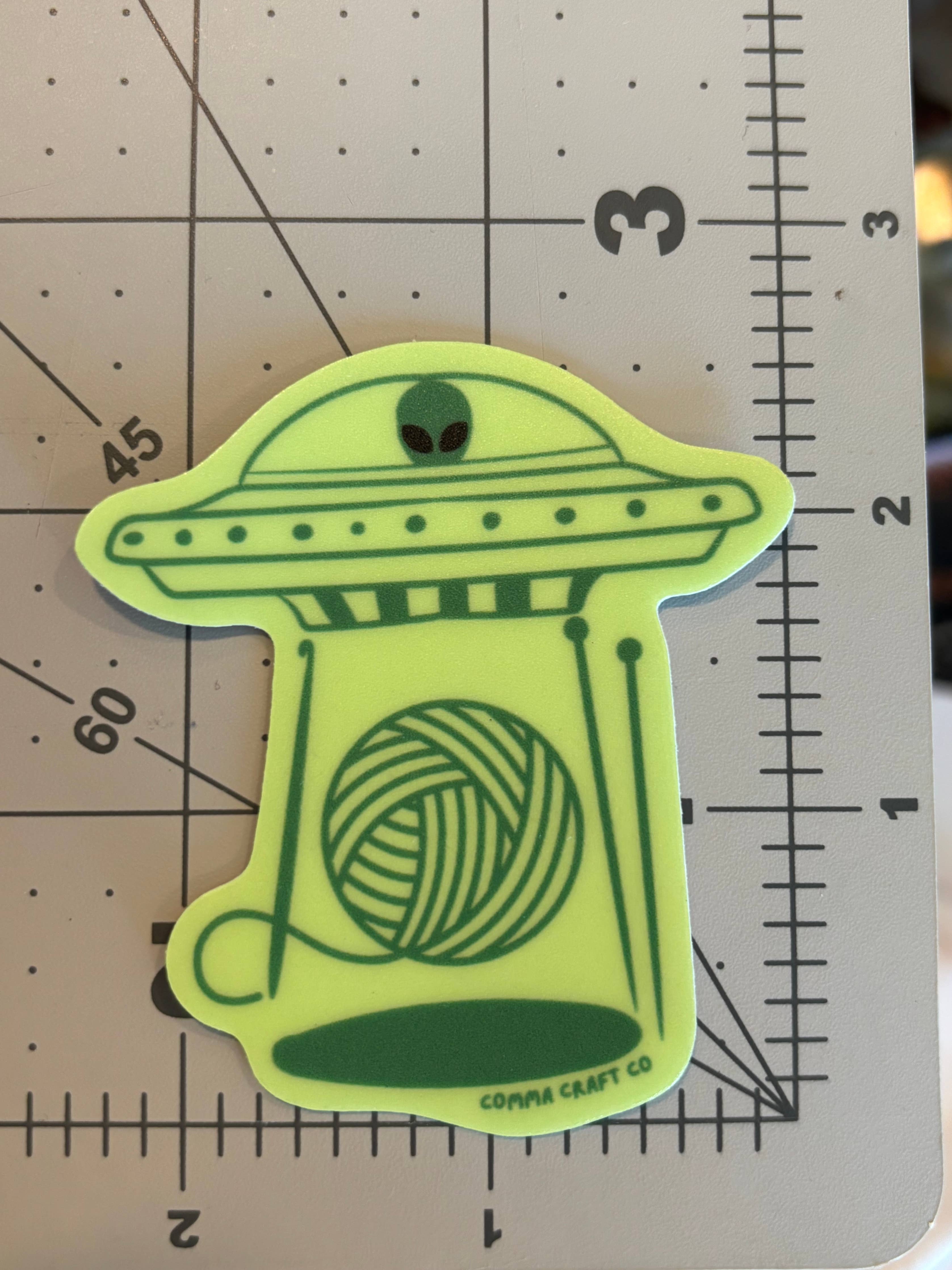 Glow in the Dark Vinyl Sticker