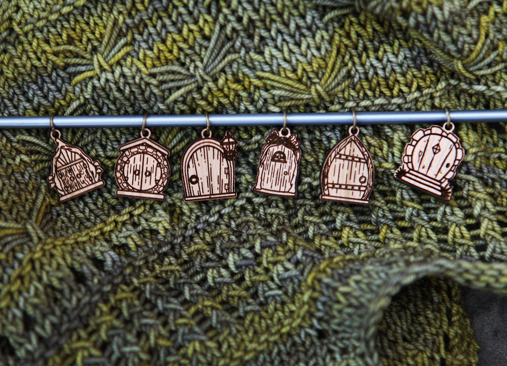 Fairy & Gnome Door Stitch Markers