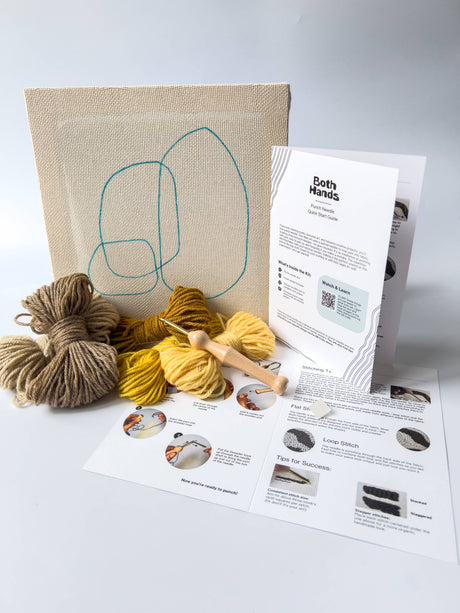 Pebbles III Punch Needle Kit