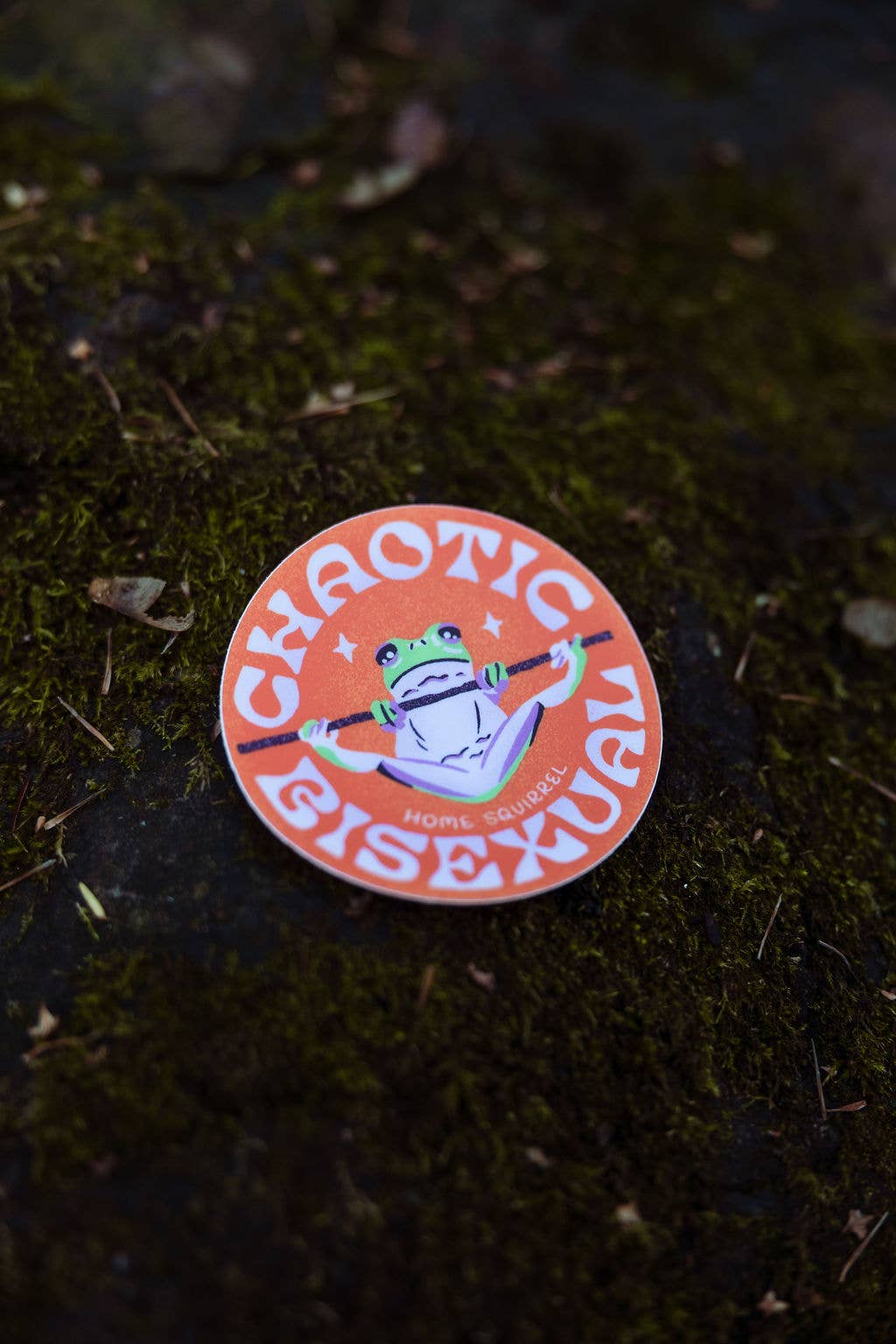Chaotic Bisexual Frog Sticker
