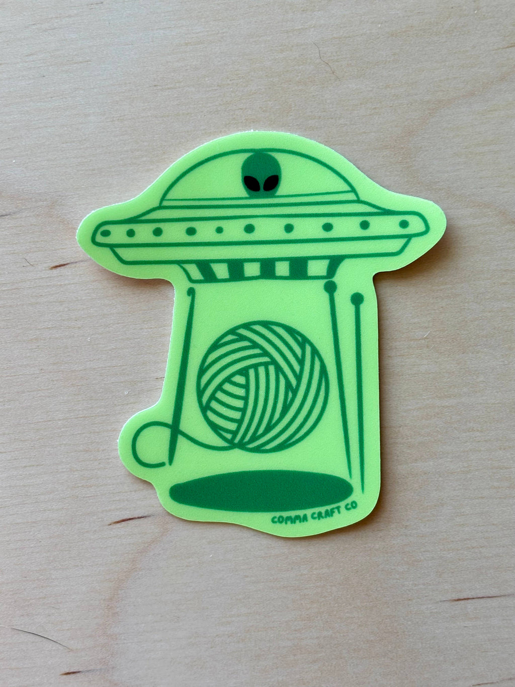 Glow in the Dark Vinyl Sticker