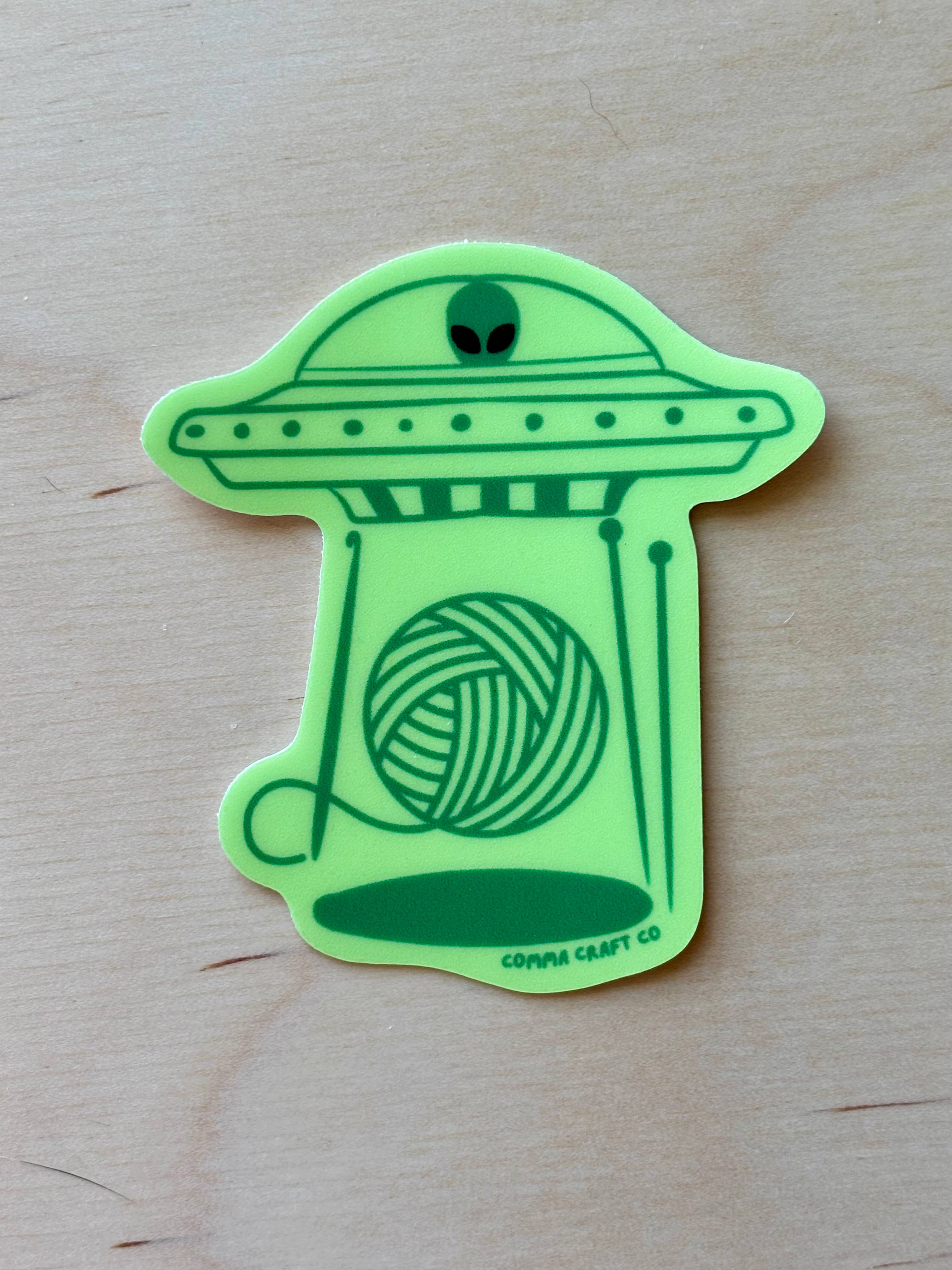 Glow in the Dark Vinyl Sticker