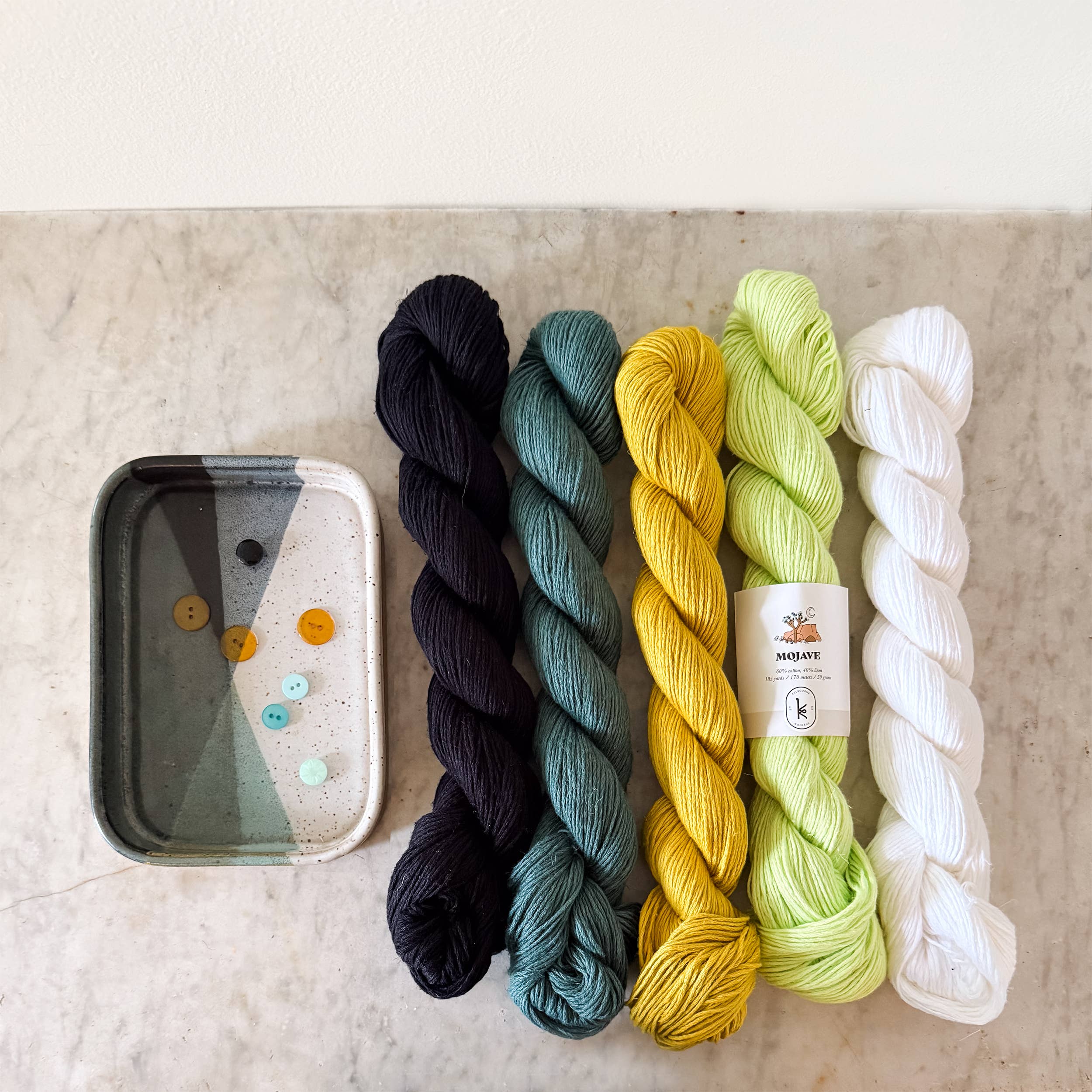 Mojave: Cotton/Linen Blend Yarn