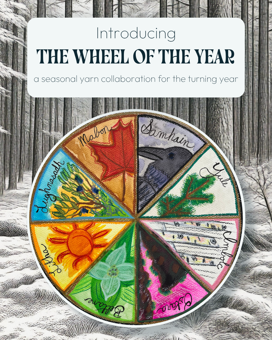 The Wheel of the Year Yarn Subscription Box