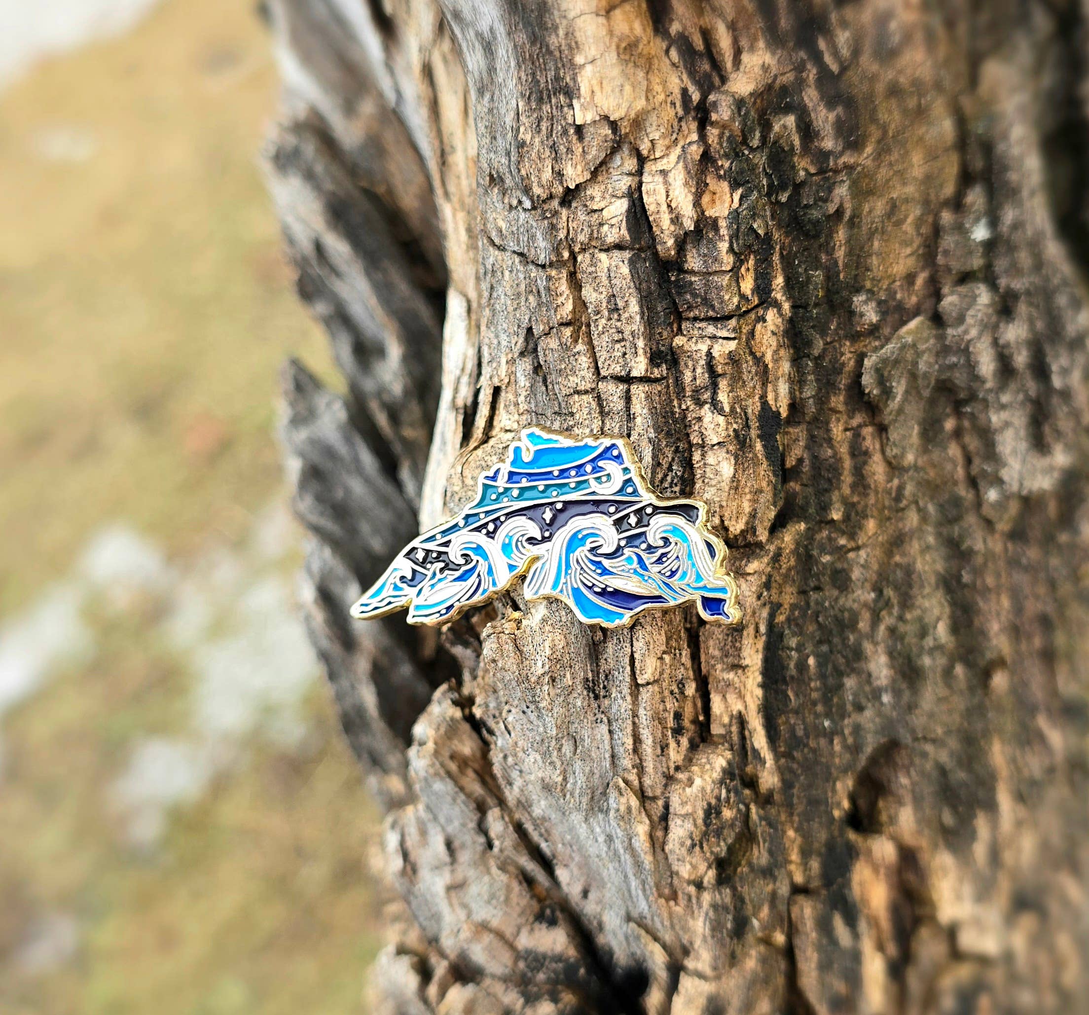 Lake Superior Enamel Pin