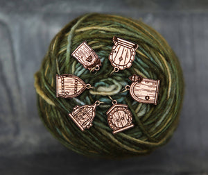 Fairy & Gnome Door Stitch Markers