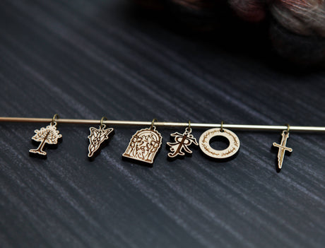 LOTR Tolkien Knitting Stitch Markers