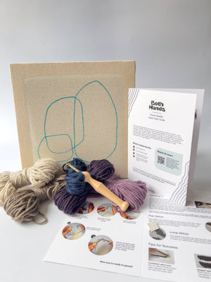 Pebbles III Punch Needle Kit
