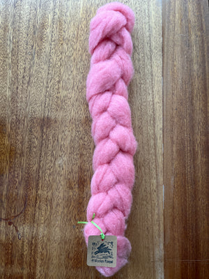 Naturally Dyed Corriedale Roving