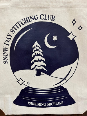 Snow Day Stitching Club Tote Bag