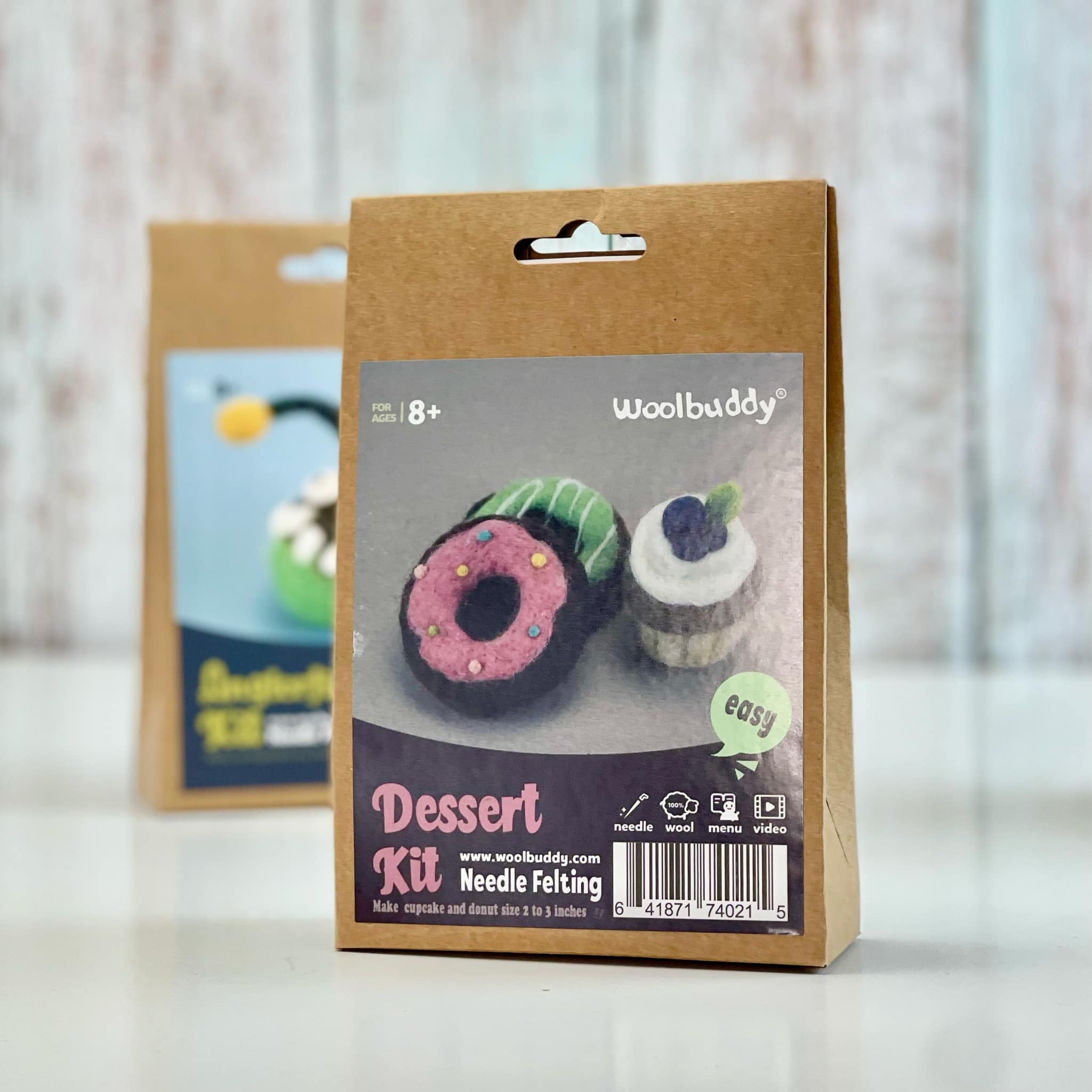 DIY Needle Felting Kit for Beginner - Make Your Own Dessert
