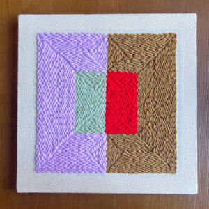 Color Plane Punch Needle Craft Kit