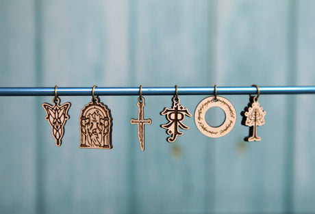 LOTR Tolkien Knitting Stitch Markers