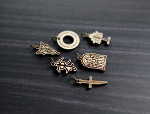 LOTR Tolkien Knitting Stitch Markers