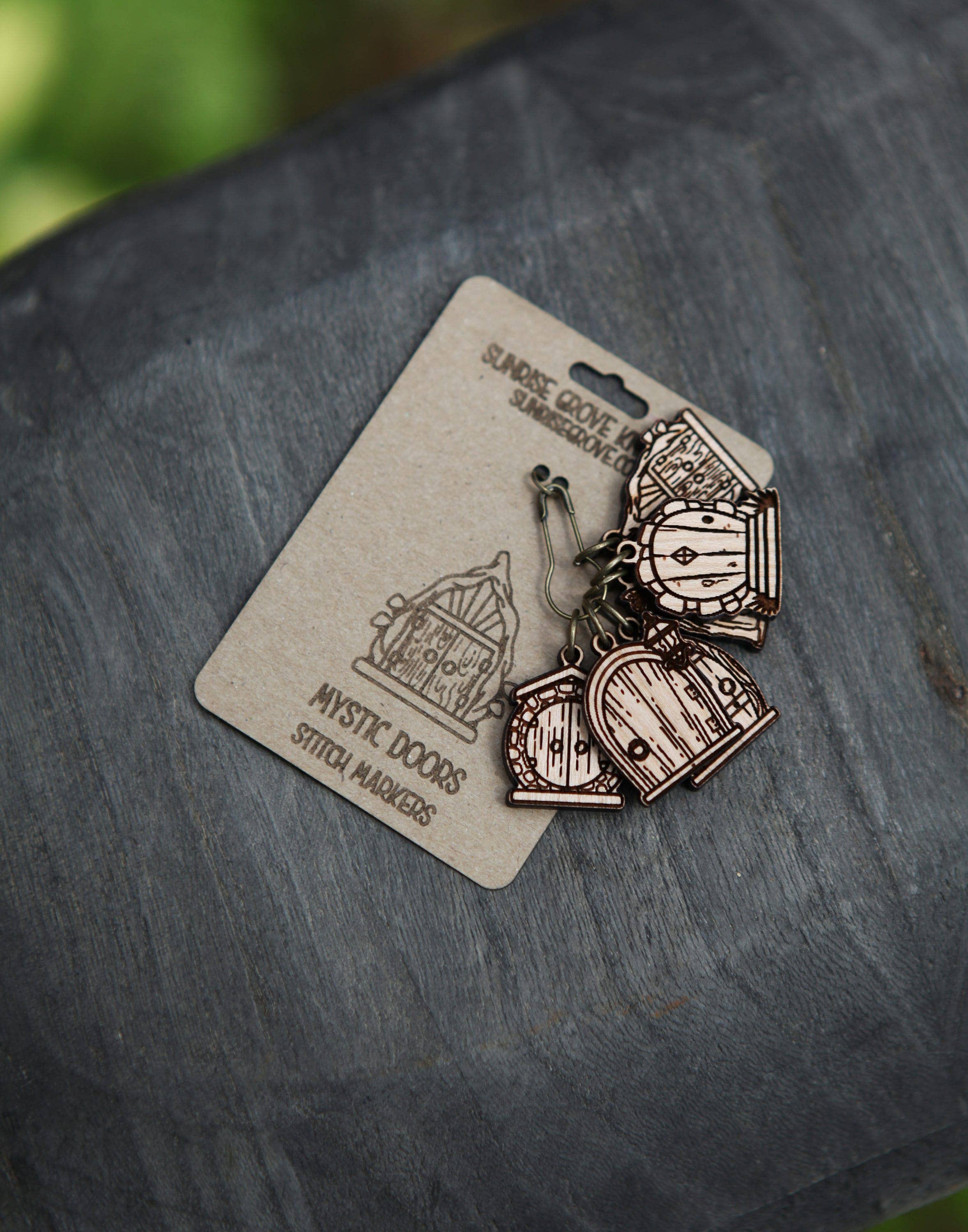 Fairy & Gnome Door Stitch Markers