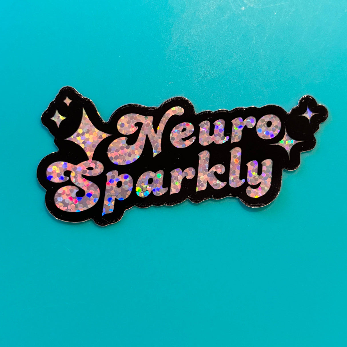 Neuro Sparkly Sticker