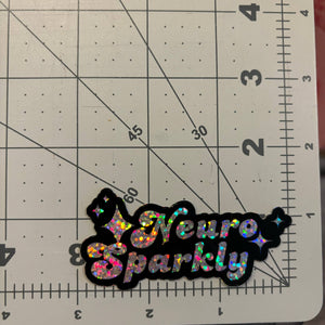 Neuro Sparkly Sticker