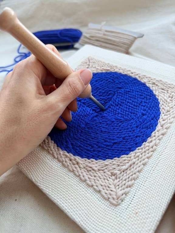 Spotted Punch Needle Kit
