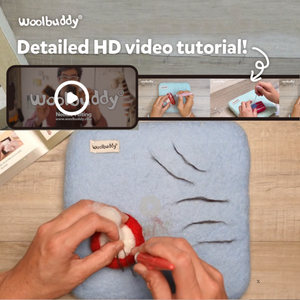 Needle Felting Monster Kit – Mushroom Monster