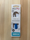 KnitPro Waves 2.0 Single Ended Crochet Hook