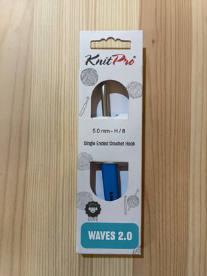 KnitPro Waves 2.0 Single Ended Crochet Hook