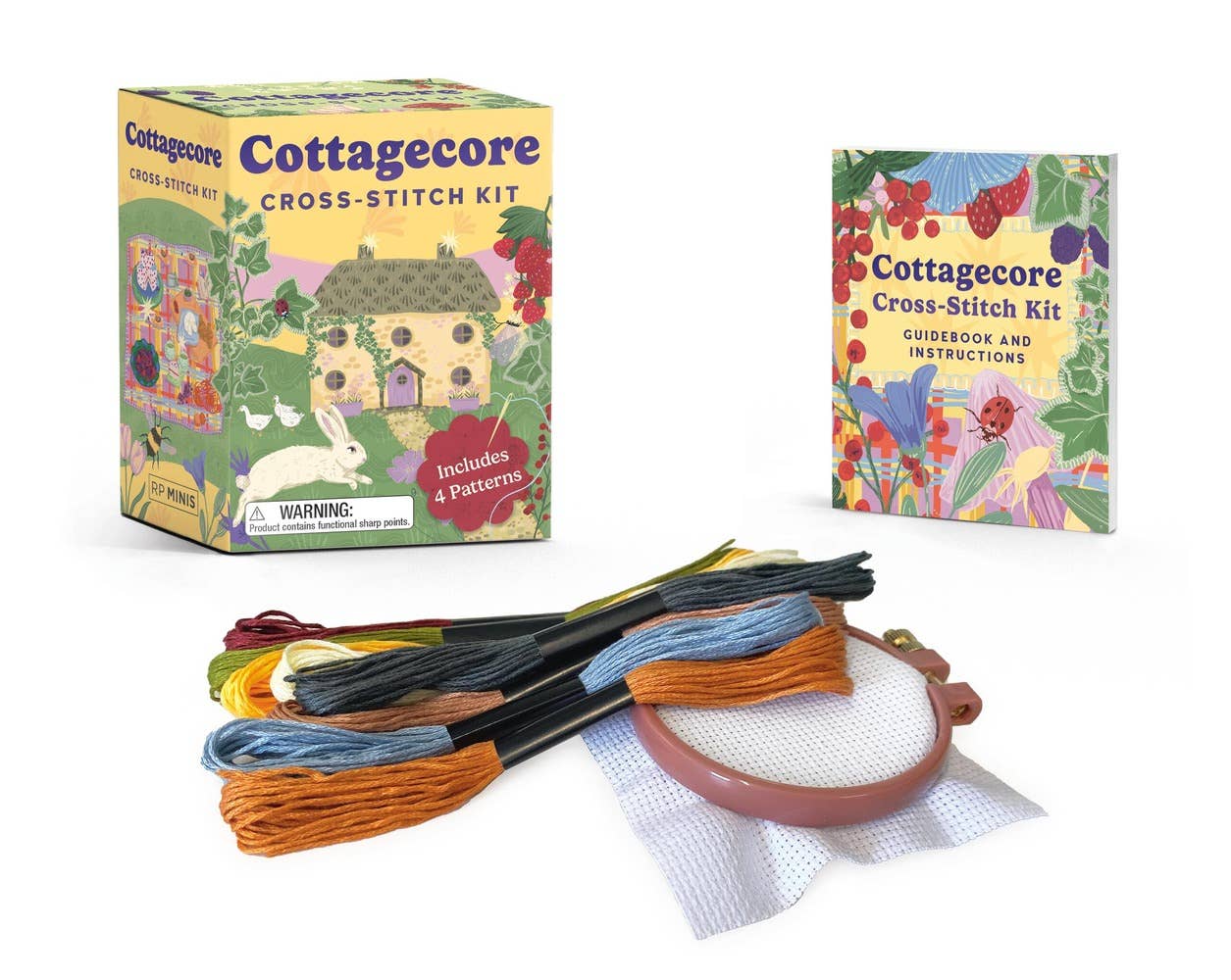 Cottagecore Mini Cross-Stitch Kit