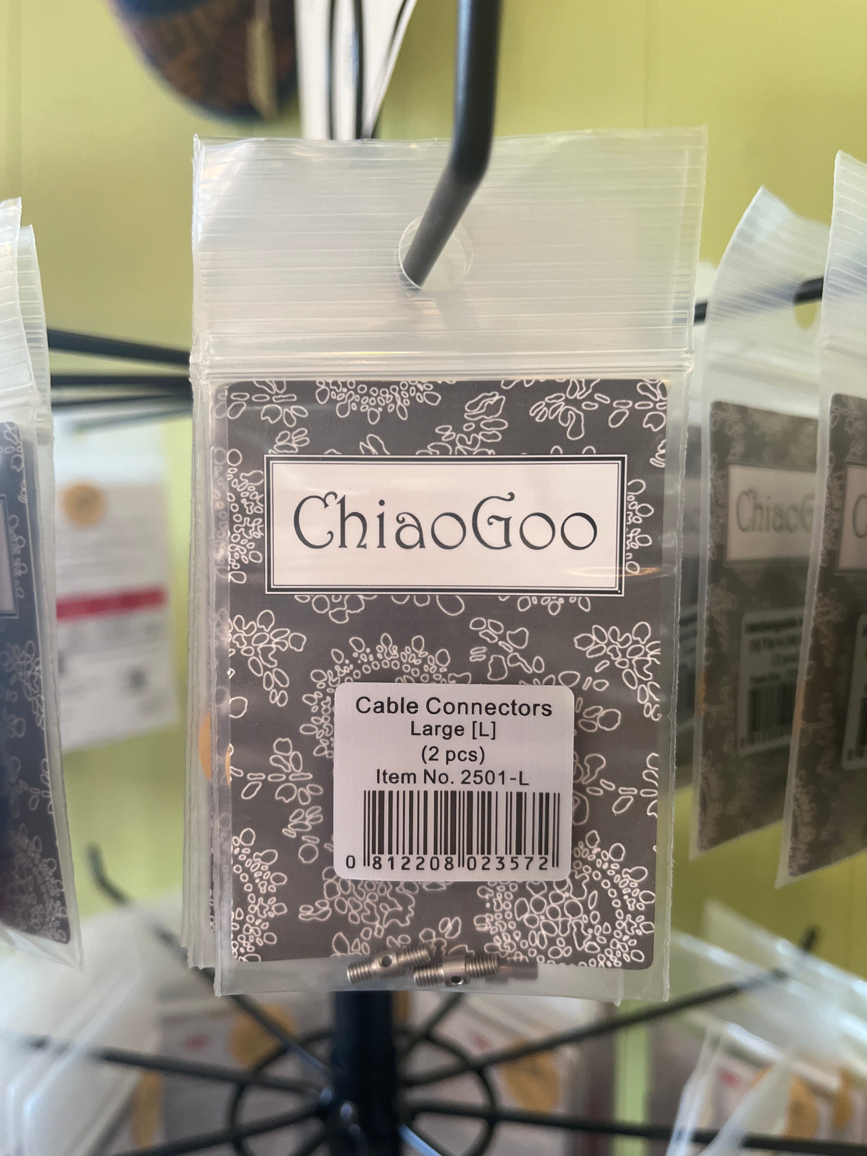 ChiaoGoo Cable Connectors, (Large [L]) (2ea)