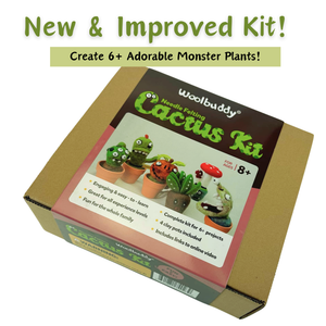 DIY Needle Felting Kit for Beginners – Make Your Own Cactus