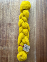 Naturally Dyed Corriedale Roving