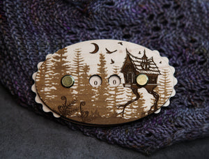 Baba Yaga Forest House Row Counter