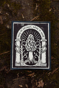 Morel Linocut Print (Keep it Secret!)