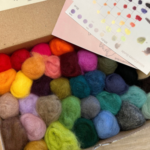 Wool Roving Fiber Collection Kit