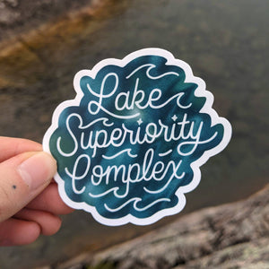 Lake Superiority Complex Sticker