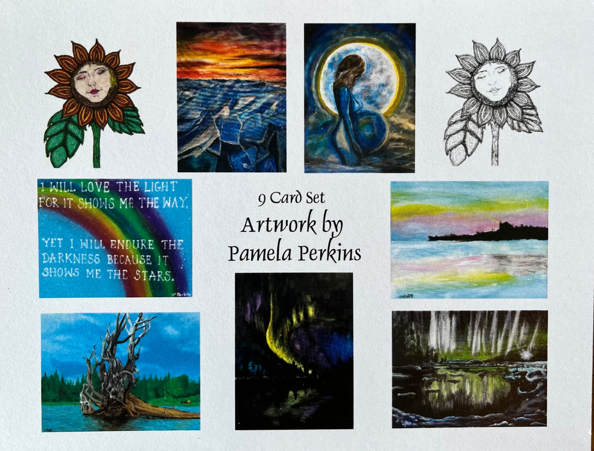 Nine Card Box Set by Pam Perkins