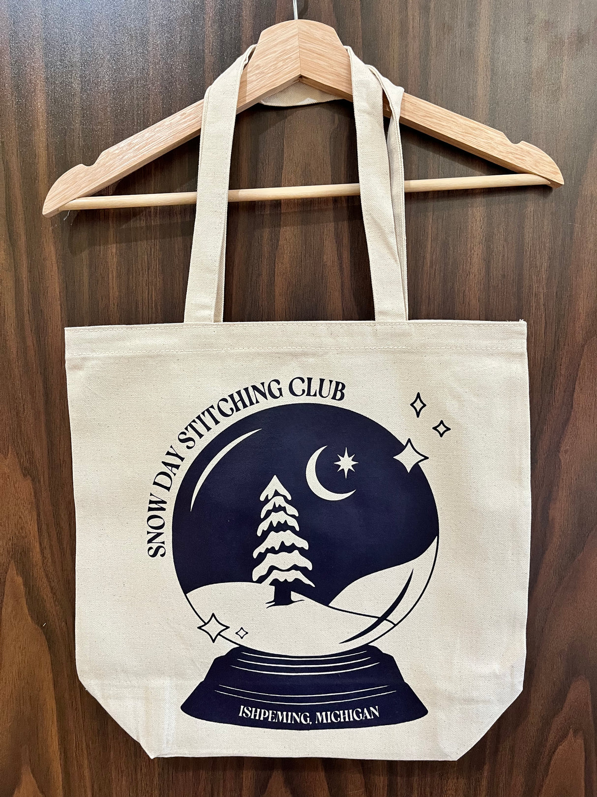 Snow Day Stitching Club Tote Bag