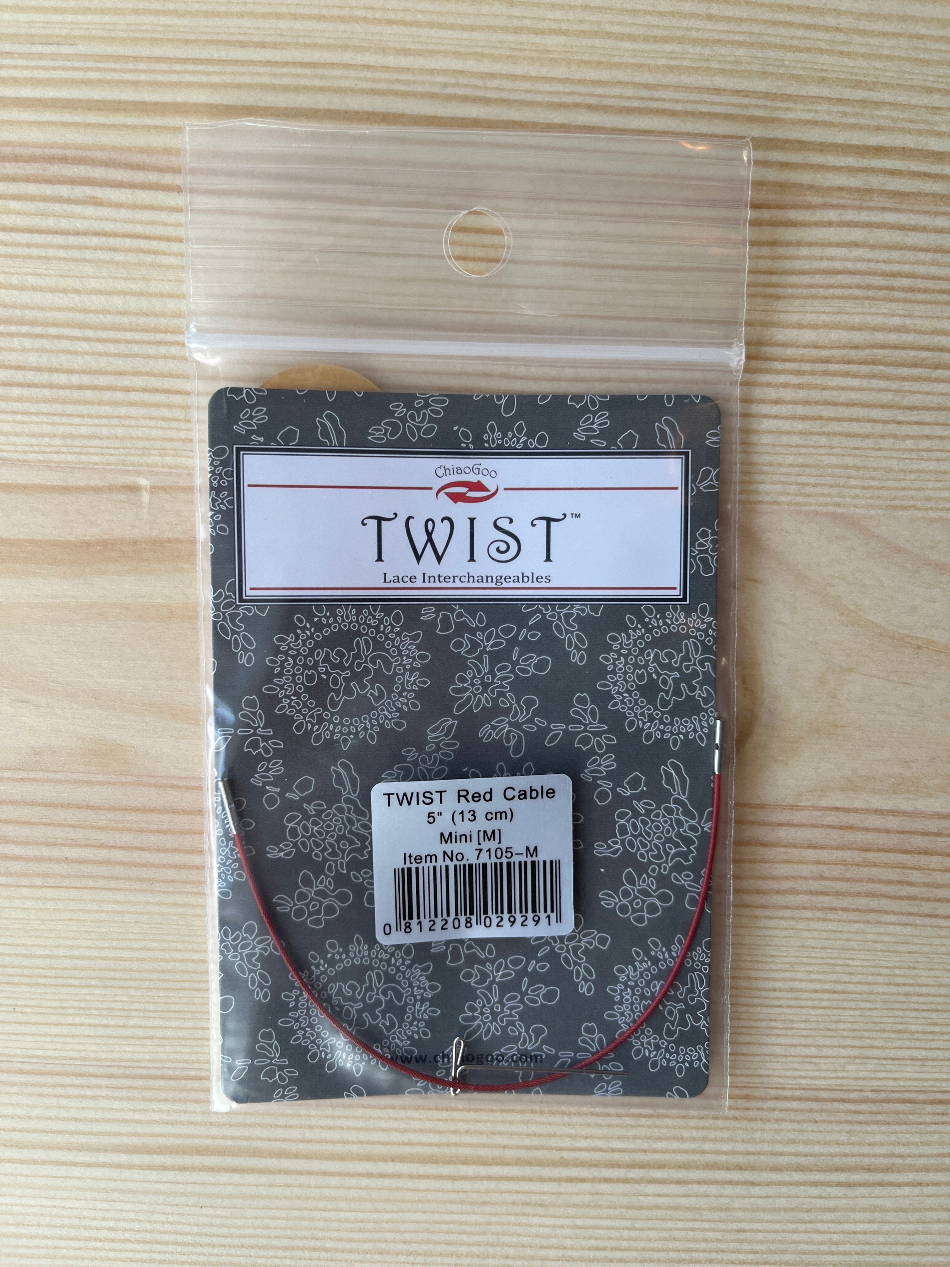 ChiaoGoo Twist Lace Interchangeable Red Cables