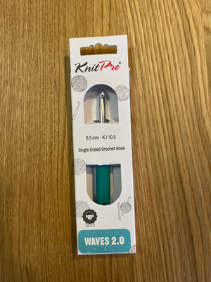 KnitPro Waves 2.0 Single Ended Crochet Hook