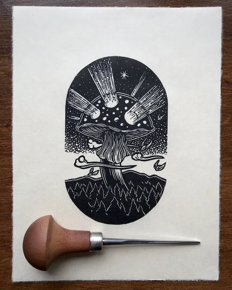 Linocut Prints by Jason Limberg