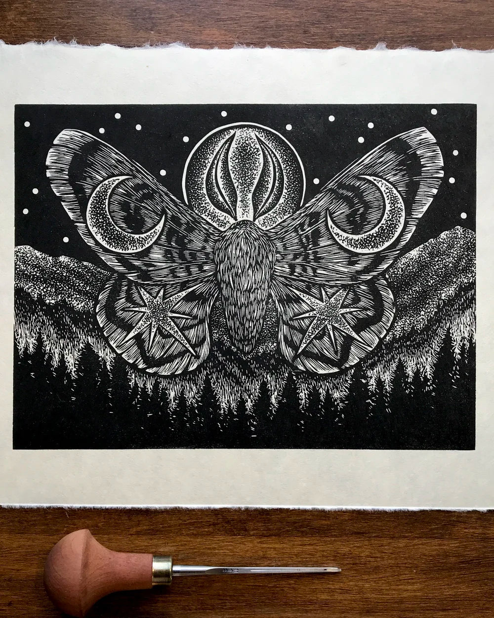 Linocut Prints by Jason Limberg