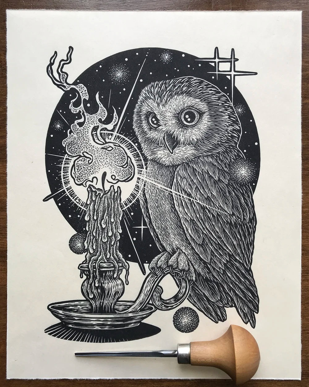 Linocut Prints by Jason Limberg