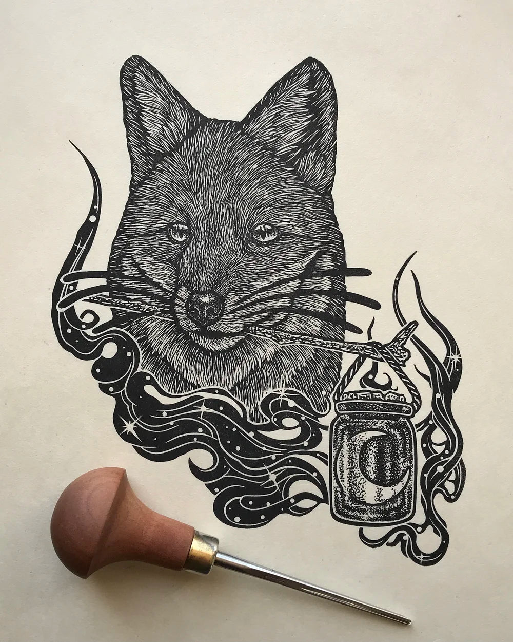 Linocut Prints by Jason Limberg